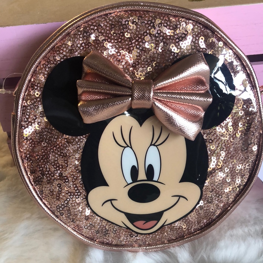 Minnie Mouse round purse for little girls
